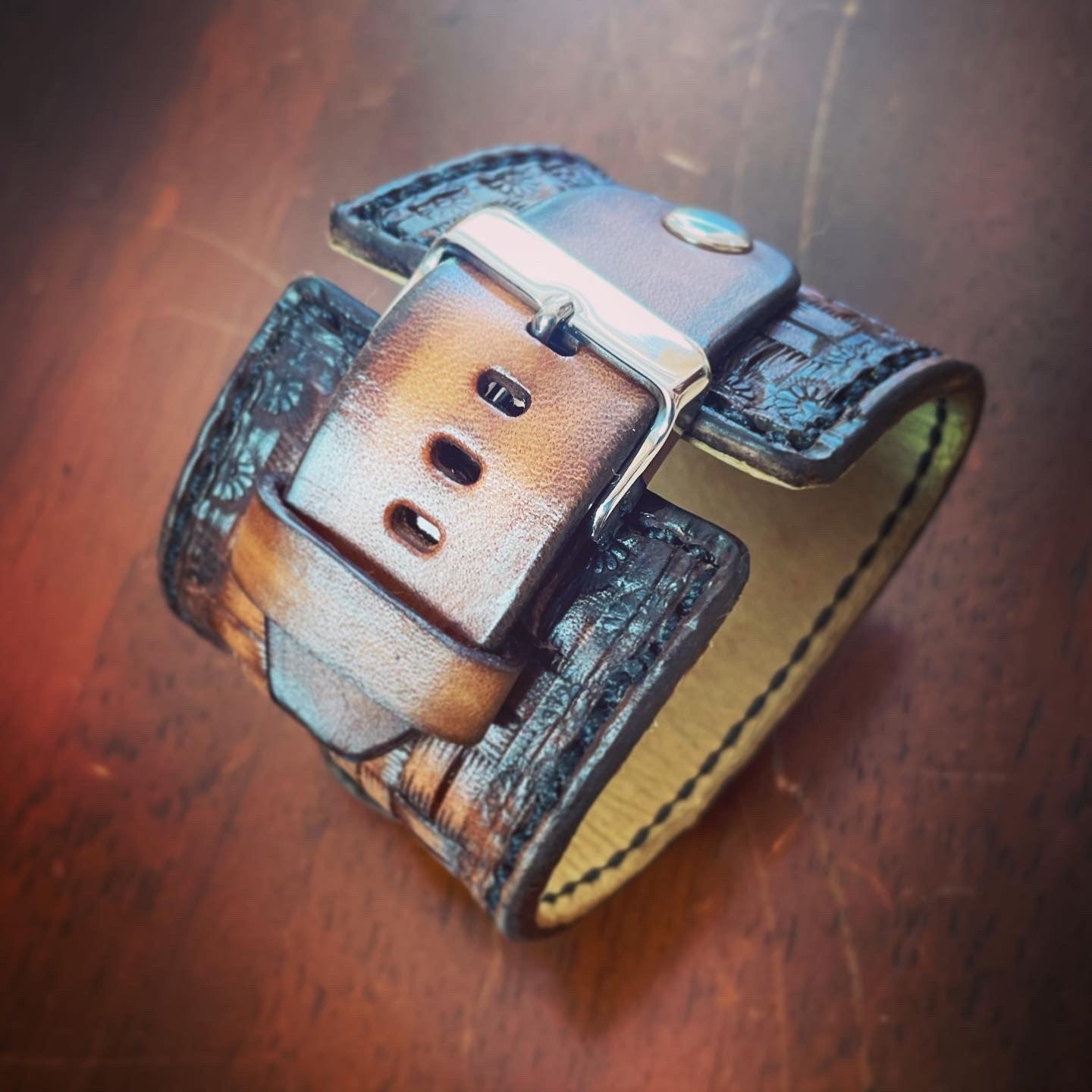 Square Basketweave Apple Watch Cuff